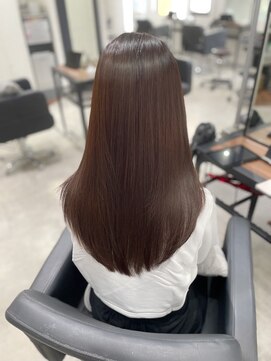 ジーナ 博多(Zina) レイヤーカット×髪質改善トリートメント/杉野友彦