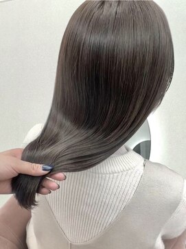 ディスイズ(thisis) 髪質改善縮毛矯正/オリーブブラウン【thisis moe】