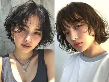 モードケイズトウキョウ 銀座店(MODEK'S TOKYO)の写真/【銀座/銀座1丁目】あなたらしさを引き出す似合わせパーマ◎自宅でのケア方法も丁寧に教えます。