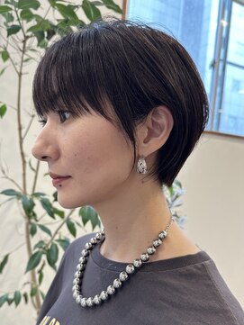 ガーデンタチカワネクスト(garden tachikawa next) 大人ショートマッシュショート耳掛けショート大人上品30代40代