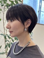 ガーデンタチカワネクスト(garden tachikawa next) 大人ショートマッシュショート耳掛けショート大人上品30代40代