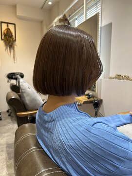 アンユヘアー 与野駅前店(unu.hair) 30代40代50代与野/イメチェン大人女性/ボブ