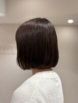 アンベリールフルー(EMBELLIR fleur)&nbsp;【結べる】内巻き前下がりボブ◎30代|40代