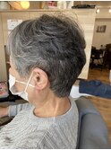 癖毛のショートスタイル
