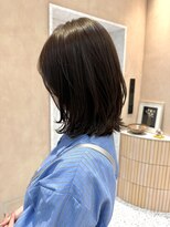 オン キャナルシティ博多前店(on)&nbsp;【晴音】くびれボブ/レイヤーボブ/チョコレートブラウン/20代
