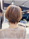 『くびれショート×骨格カバー』/30代/40代/50代/ショートボブ
