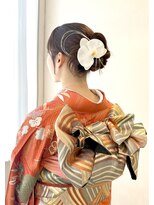 ヘアアンドメイク スタジオ ミムロ(HAIR&MAKE STUDIO MIMURO) 上品タイトアップヘア×振袖