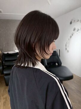 エトワ 中央店(etoi) 大分切りぱなし韓国レイヤーボブタイトメ軽めボブ外はねボブ