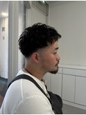 フェザーショート×ニュアンスパーマ【仙台】