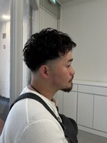 ヴァンシィー(VANCY)&nbsp;フェザーショート×ニュアンスパーマ【仙台】