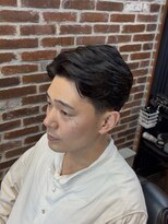ミリオンバックス 神田店(Million Bucks) 毛流れビジネスショート/メンズ/刈り上げ