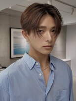 キャリアリングサロン(CAREERING SALON)&nbsp;【大家康介】センターパート×ブラウン