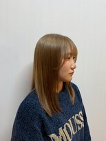 ノーヴァ バイ ボナ 前橋店(nova by bona) 歩くたびにサラリ◇明るめシアーカラーの極上ストレート6