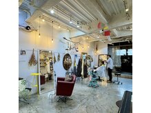 ヘアーサロン ドットハーフ(HAIR SALON .half)の雰囲気（2席のみのプライベートサロン。）