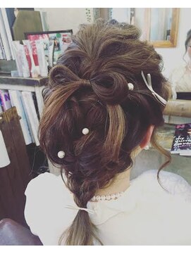 トヌコア ルア 下北沢店(TONUKOA RUA) かわいい！カジュアルリボンアップ☆