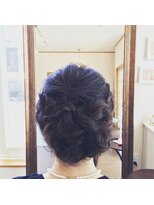 ストーリーヘアアンドケア (Story hair&care)&nbsp;結婚式ヘア☆3段あみこみ