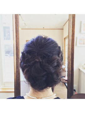 ストーリーヘアアンドケア (Story hair&care) 結婚式ヘア☆3段あみこみ