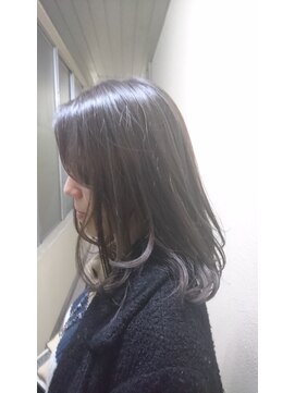 美容室 スタジアム(Stadium) グレイジュセミロング