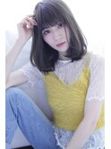 柔らかい丸みのあるエレガント[mignon]マットアッシュ系カラー