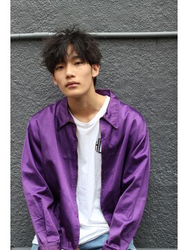 ブークル(boucle) 外国人風アクティブ無造作ショートスタイル