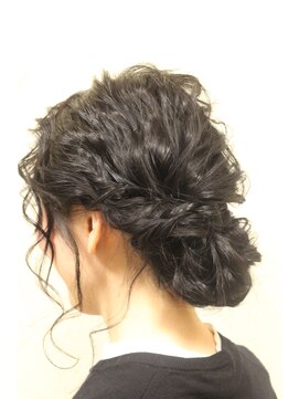 ヘアーサロン アリエ(hair salon allier) 【allier】 アップスタイル  なみウェーブ