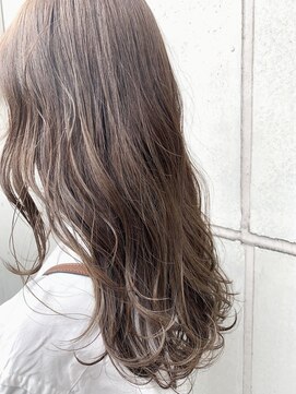 ダブルエヌ(DOUBLE.N) 【DOUBLE.N新小岩】アッシュベージュ/顔周りレイヤースタイル