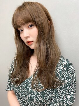 シーク 天神(SEEK) 【SEEK茶木匠】ウェーブミディ×モカベージュ