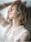 外国人風ホワイトアッシュ抜け感小顔ミニボブt大宮10代20代30代