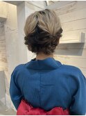 浴衣ヘアセット