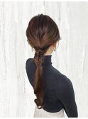 フィッシュボーン☆ヘアセット/ヘアメイク/渋谷/表参道/外苑前