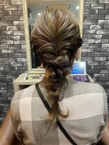 リリー シンジュク(Lilly)&nbsp;【Lilly新宿】#アレンジ#ヘアセット#編みおろし