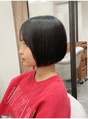 【kenta】切りっぱなしボブ