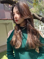 アンジェリカラボ 梅田店(ANGELICA LABO)&nbsp;大人可愛いくびれレイヤーワンホンヘア【川又】