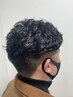 【メンズ限定】カット+ナチュラルパーマ　￥13200→9900円