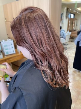 ラウンジ モリオ イケブクロ(Lounge MORIO Ikebukuro) 【morio池袋】柔らかピンクオレンジカラー