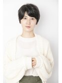 グレージュカラー/シルキーベージュ/斜めバング/銀座/髪質改善