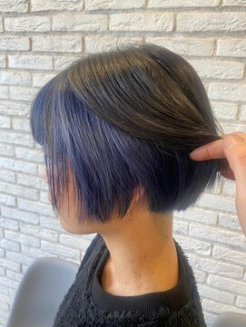 テラス ヘアアンドボタニカル(terrace) ショート/インナーカラー/20代30代40代/姪浜