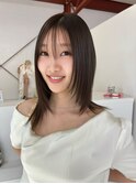 ミディアムストレート