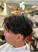 メンズパーマ/ニュアンスパーマ/メンズカット/抜け感/トレンド