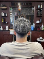 エムズ フォー メン(M'Z for men)&nbsp;2025 春　ツイストスパイラルシルバーメッシュ