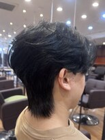 ノラキチジョウジ(NORA KICHIJOJI)&nbsp;韓国センターパートウルフダウンパーマカルマパーマメンズヘア