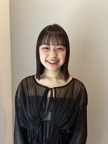 ガーランド (Garland) ☆切りっぱなしヘア/暖色カラー/ワイドバング/原宿神宮前