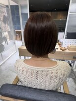 バイエイト(X８)&nbsp;切りっぱなしボブ×マロンベージュ by沼尾