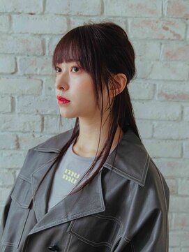 スリー いわき(iii) タイト編みハーフアップ【いわき】