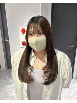 リアン バイ キートス(Lien by kiitos) レイヤーカット/顔まわりレイヤー/姫カットレイヤー