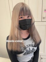 ベレーザ 渋谷(BELEZA)&nbsp;14873ブリーチ＆インナーカラー黒髪金髪ホワイトブロンド