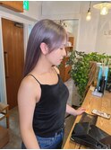 パープルシルバー【LEGIT大井町 メンズ 髪質改善 縮毛矯正】