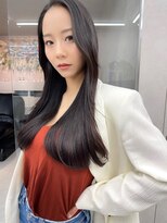 ロンド マーレ 天神大名店(Lond mare) 梶原指名限定 レイヤーカット 顔まわりレイヤー 韓国ヘア