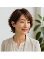 スープレックス ヘアーデザイン(SOUPREX HAIR DESIGN) エレガントショートボブ 20代 30代 40代 50代 60代髪質改善