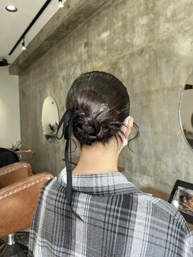 ノエル ヘアー アトリエ(Noele hair atelier) ☆リボンカチモリ☆
